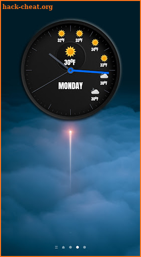 Clock Widgets With Weather screenshot