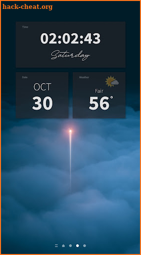 Clock Widgets With Weather screenshot