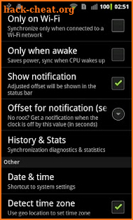 ClockSync screenshot