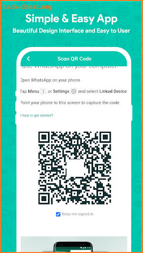 Clone App for Whatsapp web screenshot