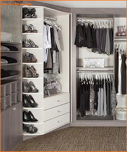 closet organization ideas screenshot