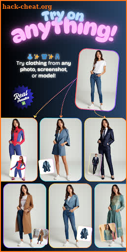 ClothShift – AI Fashion Try-On screenshot