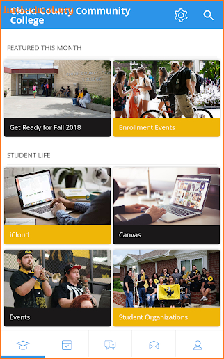Cloud County Community College screenshot