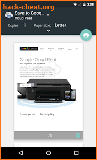 Cloud Print screenshot