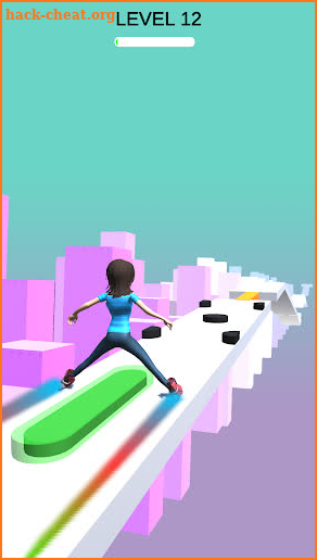 Cloud Skate Roller Game screenshot