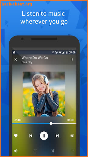 CloudBeats - offline & cloud music player screenshot