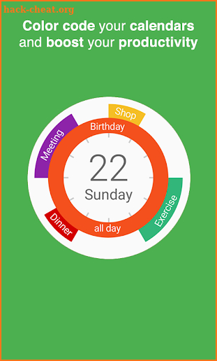 CloudCal Calendar Agenda Planner Organizer To Do screenshot