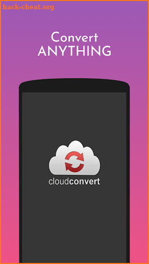 CloudConvert screenshot