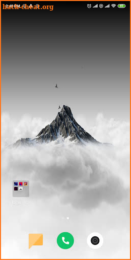 Clouds & Mountain Live Wallpaper screenshot