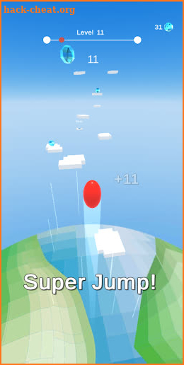 Clouds Jumper 3D screenshot