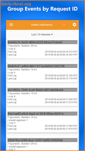 CloudWatch Logs Reader screenshot