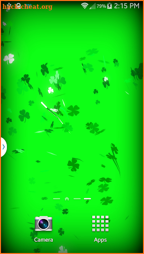 Clover Confetti LWP screenshot