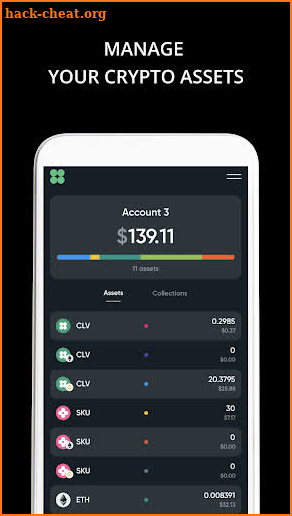 Clover Wallet screenshot