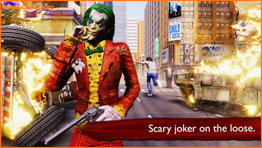 Clown Crime City Mafia: Bank Robbery Game screenshot