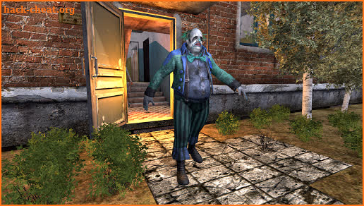 clown head haunted house granny game clown games screenshot