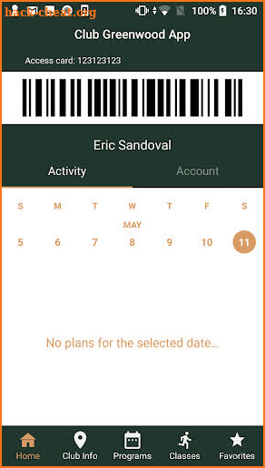 Club Greenwood App screenshot