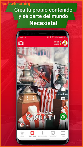 Club Necaxa screenshot