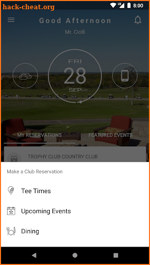 ClubCorp screenshot