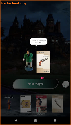 Cluedo Cards screenshot