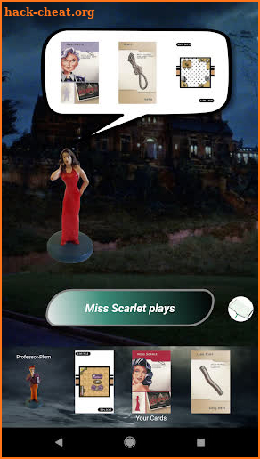 Cluedo Cards screenshot