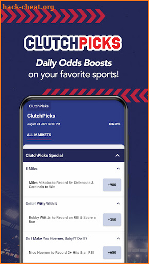 ClutchBet Sportsbook Iowa screenshot