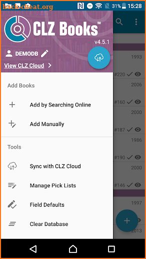 CLZ Books - Book Database screenshot