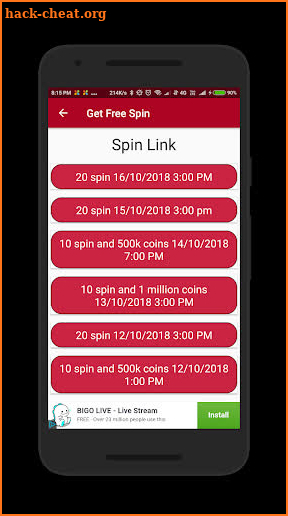 CM Free Coin & Spin Links New screenshot