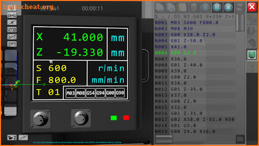 CNC Simulator Free screenshot