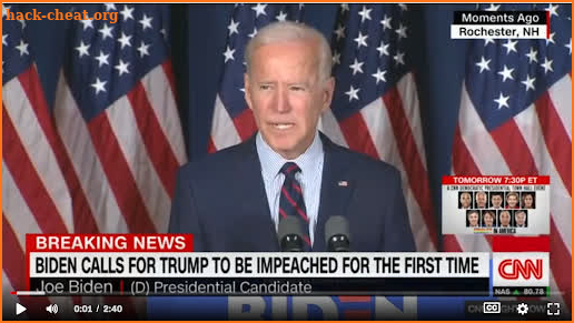 CNN LIVE NEWS screenshot