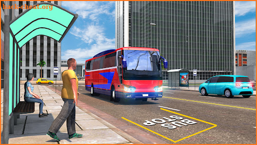 Coach Bus Simulator games 3d screenshot