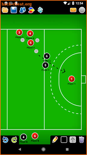 Coach Tactic Board: Hockey screenshot