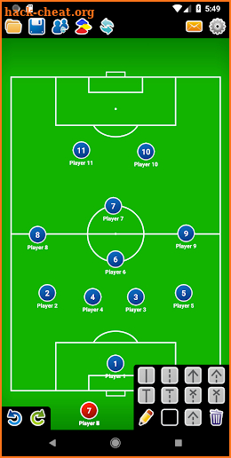 Coach Tactic Board: Soccer screenshot