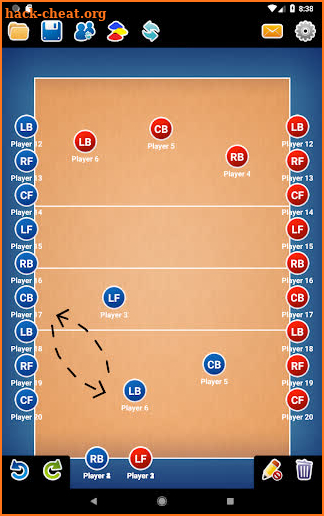 Coach Tactic Board: Volley screenshot