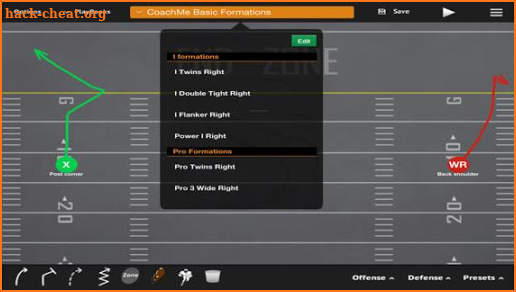 CoachMe® Football Edition screenshot