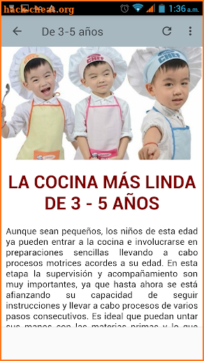 cocina junto a tus pequeños screenshot