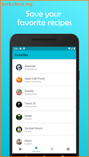 Cocktail Hero - Drink Recipes screenshot