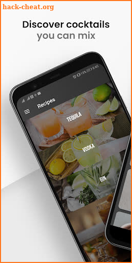 Cocktail Recipes-Bartender App screenshot