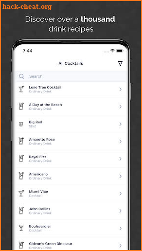 Cocktailify - Drink Recipes screenshot