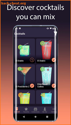 Cocktails Art - Bartender App screenshot