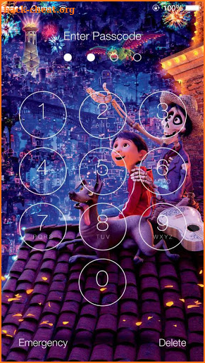 Coco 2018 HD Slide Unlock Screen screenshot