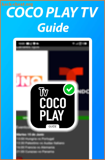 Coco Play Tv Guia Futbol screenshot