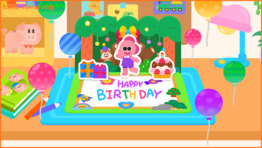 Cocobi Birthday Party - cake screenshot