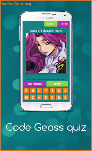 Code Geass quiz screenshot