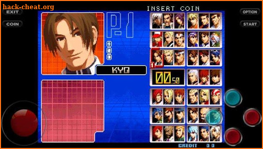 code kof 2002 king of fighter 2002 screenshot