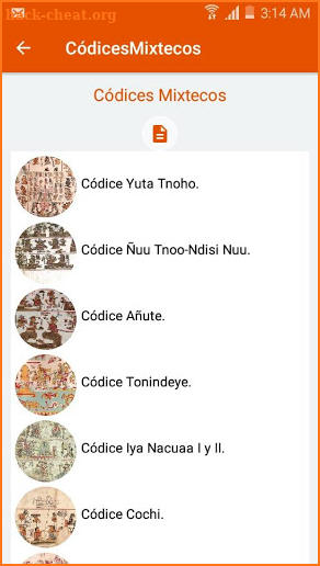 Códices Mixtecos screenshot