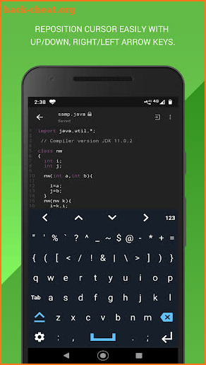 Coding Keyboard for Programming Ad Free screenshot