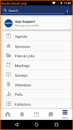 Cognizant Events screenshot