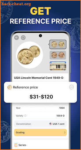 Coin Identifier Scanner screenshot