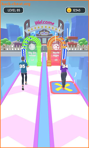 Coin Race 3D - Couple Rush screenshot