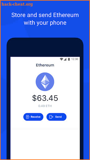 Coinbase Wallet Lite screenshot